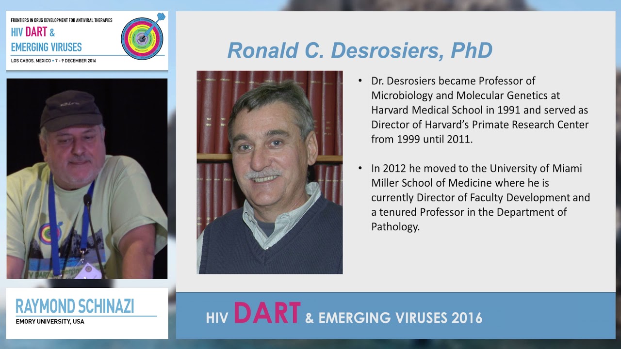 Presentation of David Barry DART Achievement Award | Raymond Schinazi, PhD, DSc