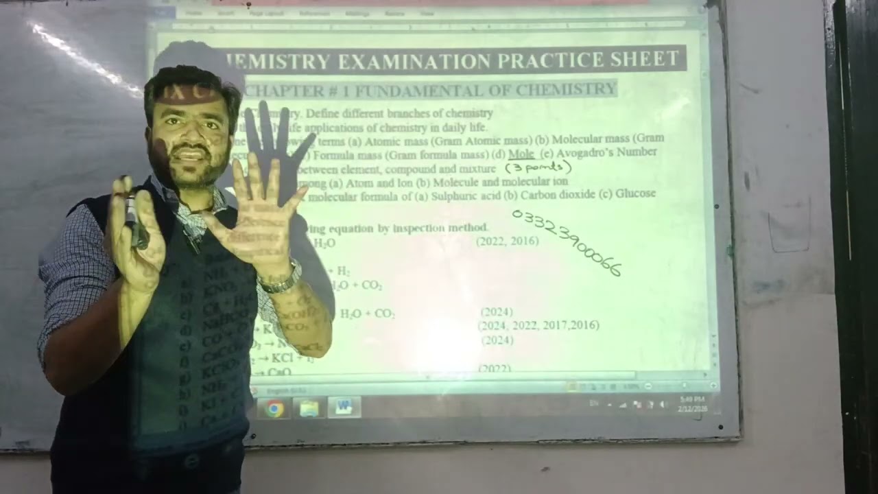 Важные вопросы по химии для 9 класса