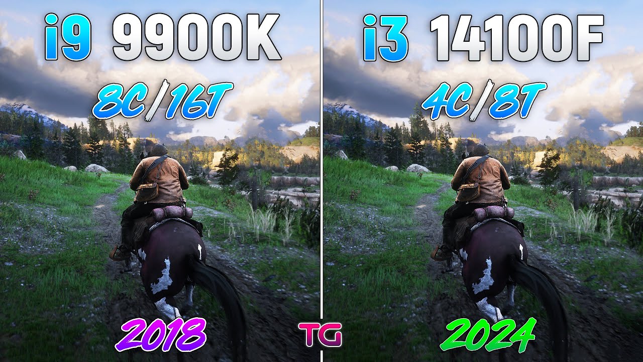 i9 9900K vs i3 14100F - 6 Years Difference