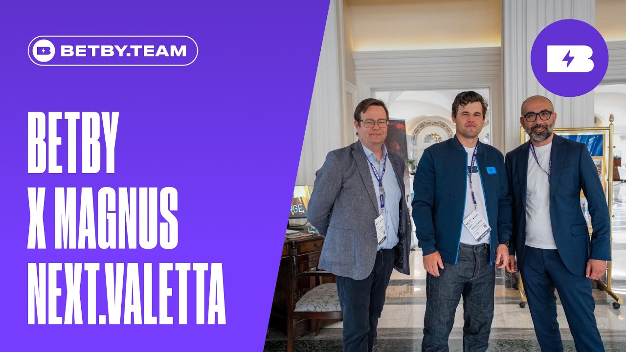 BETBY | Inside NEXT Valletta: Behind the Scenes with  Magnus Carlsen