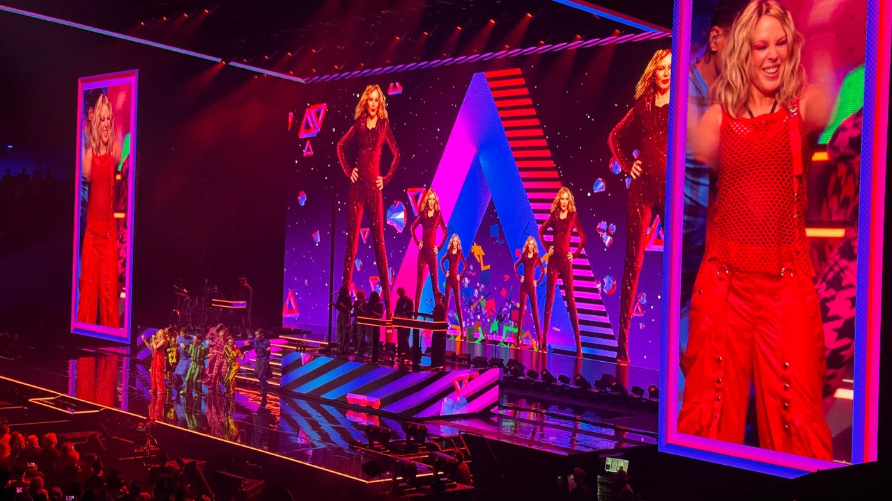Kylie Tension Tour Perth Opening Night  - Locomotion
