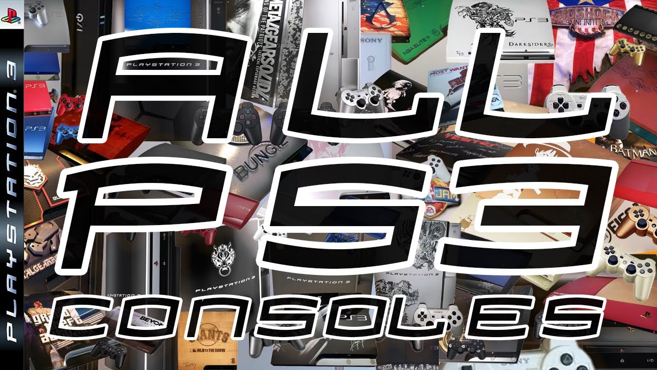 ALL PLAYSTATION 3 EDITIONS I DID NOT BUY :)