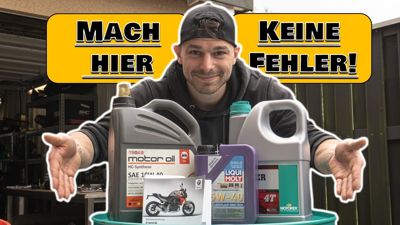 So findest du das richtige Motoröl für dein Bike!