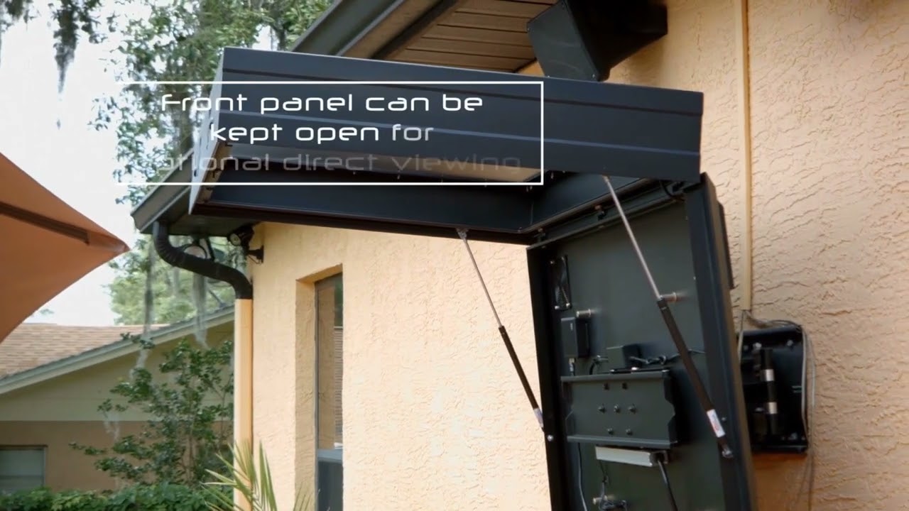 The TV Shield PRO Demonstration Video - Shatterproof Front Panel
