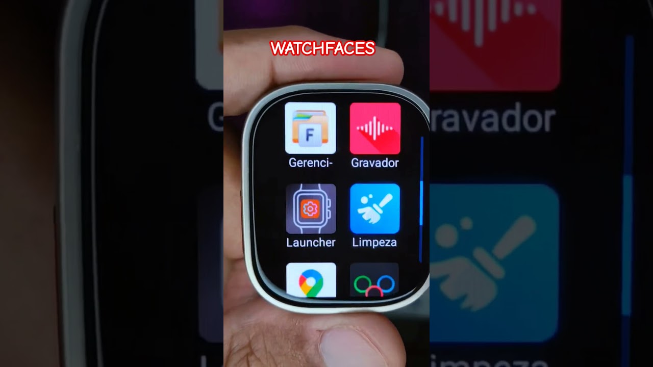 COMO COLOCAR NOVAS WATCHFACES EM SMARTWATCH FULL ANDROID COM A UNIVERSAL LAUNCHER 4