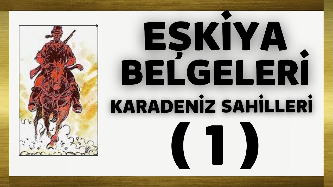 DEFİNEDE ESKİYA BELGELERİ KARADENİZ SAHİLLERİ 1