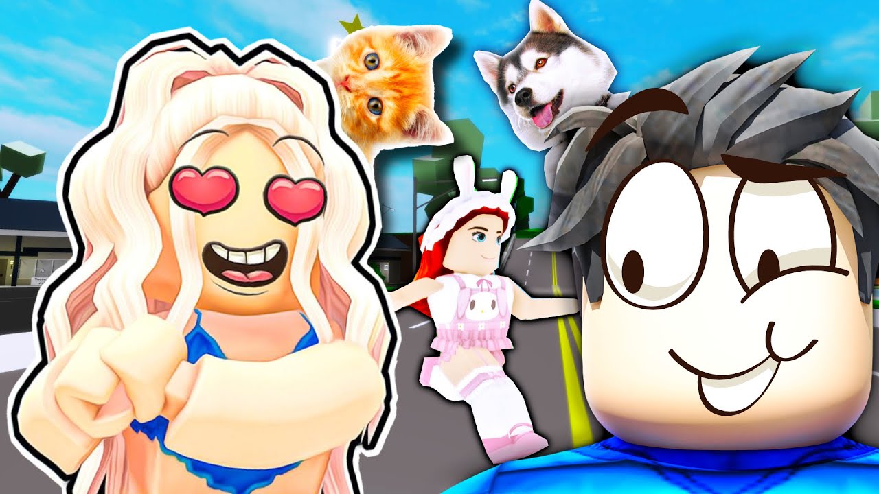 Povesti cu VECHEA FAMILIE CIUDATA de ANIMALE a lui FOXI (ROBLOX BROOKHAVEN)