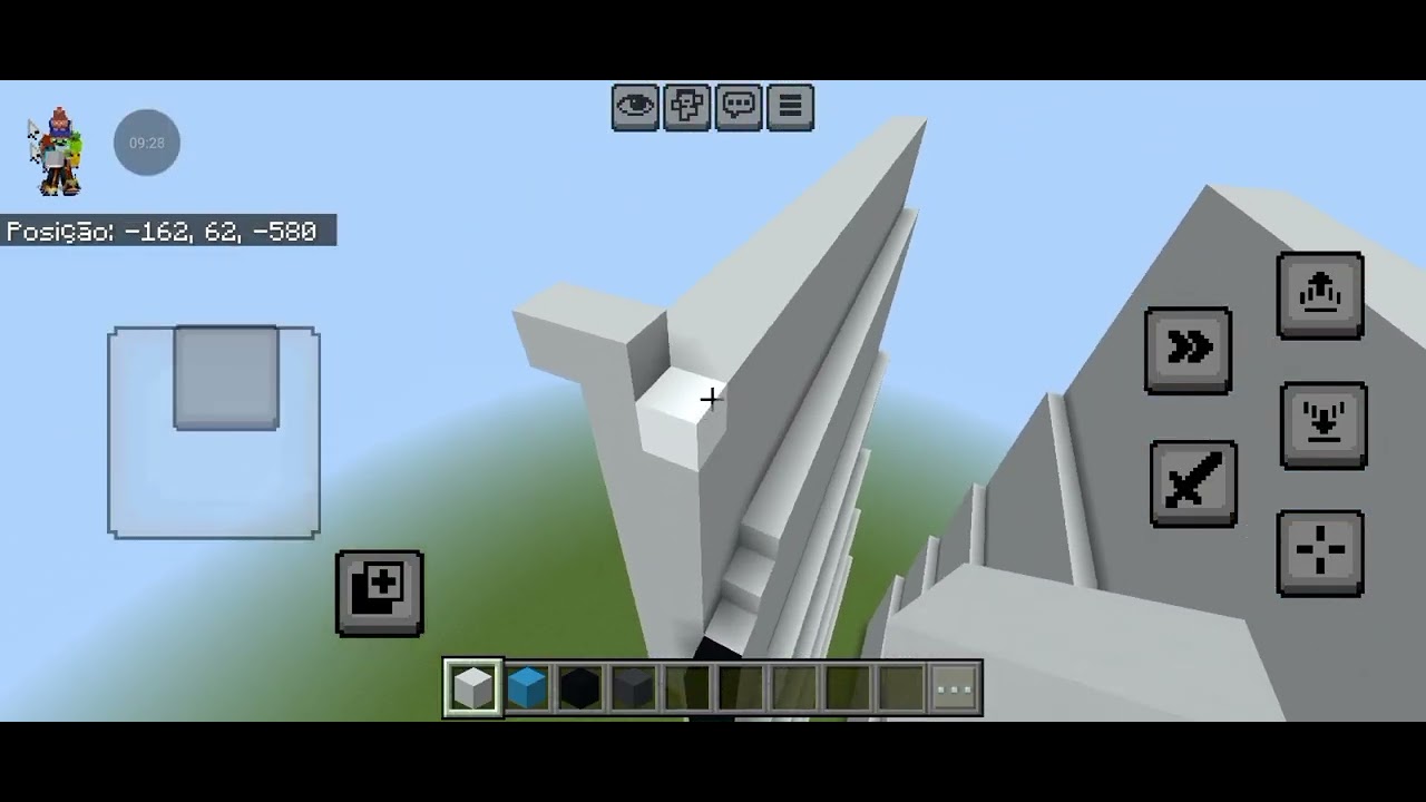 Casa de Playstation 5 no minecraft tutorial 