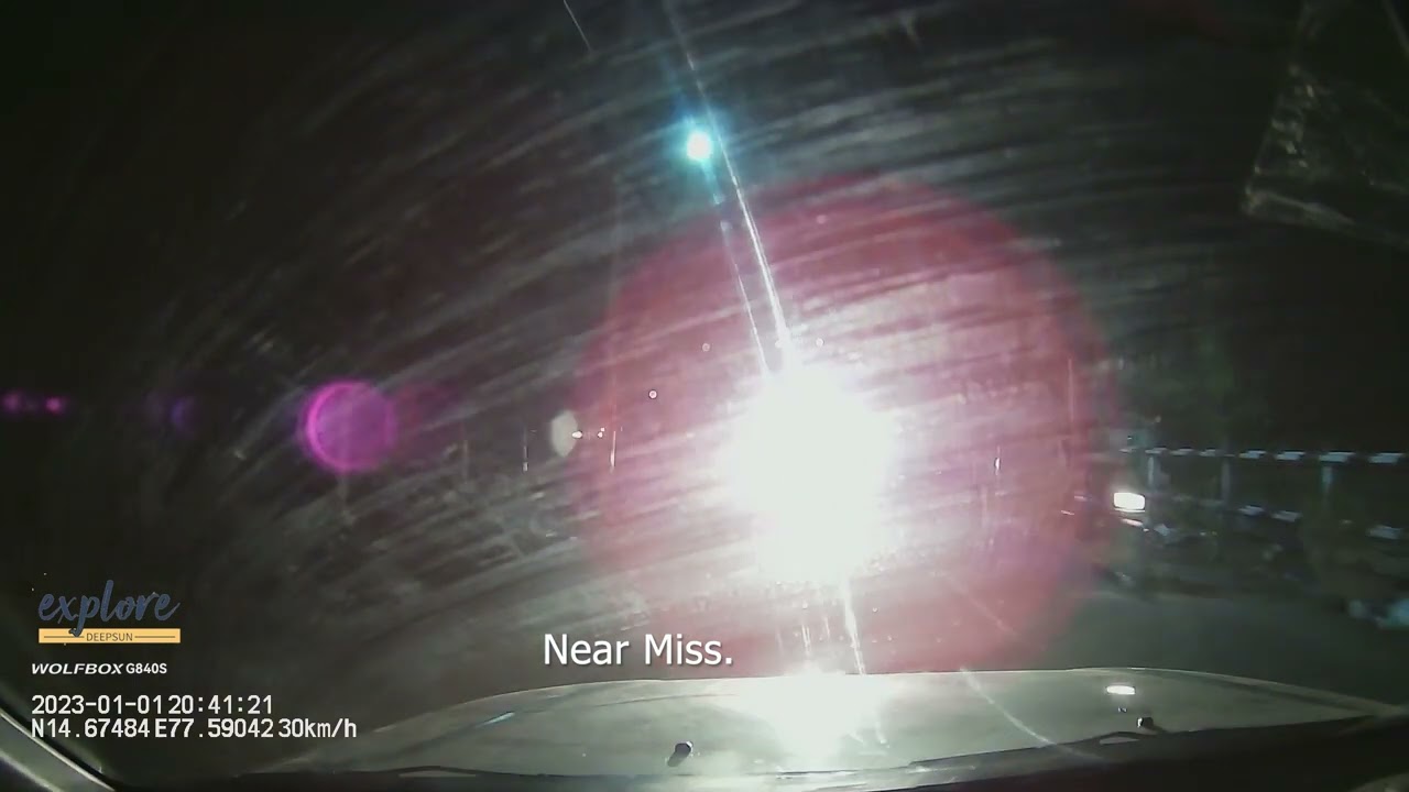 Presenting Indian Superheroes - Dashcam, Near Miss.
