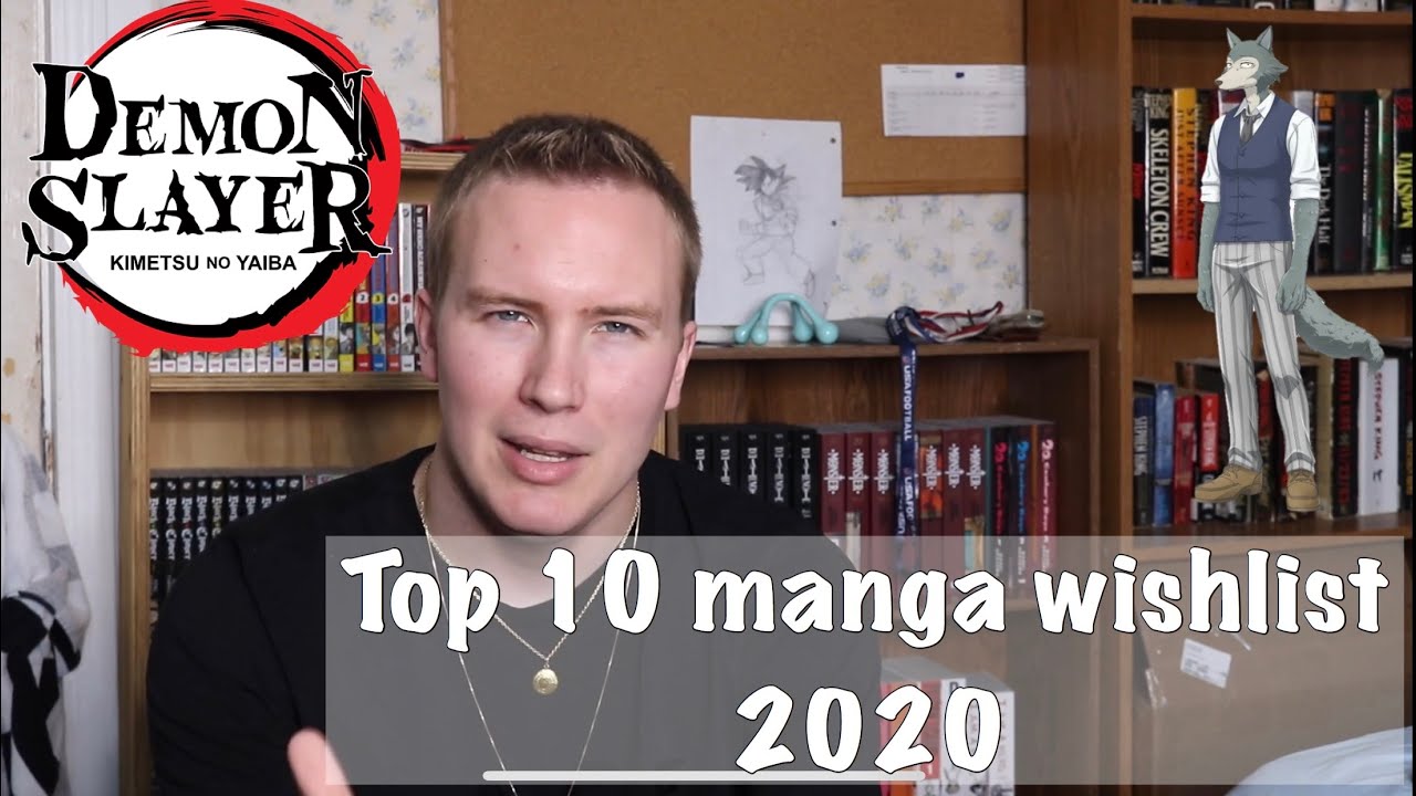 My Top 10 Manga Wishlist For 2020