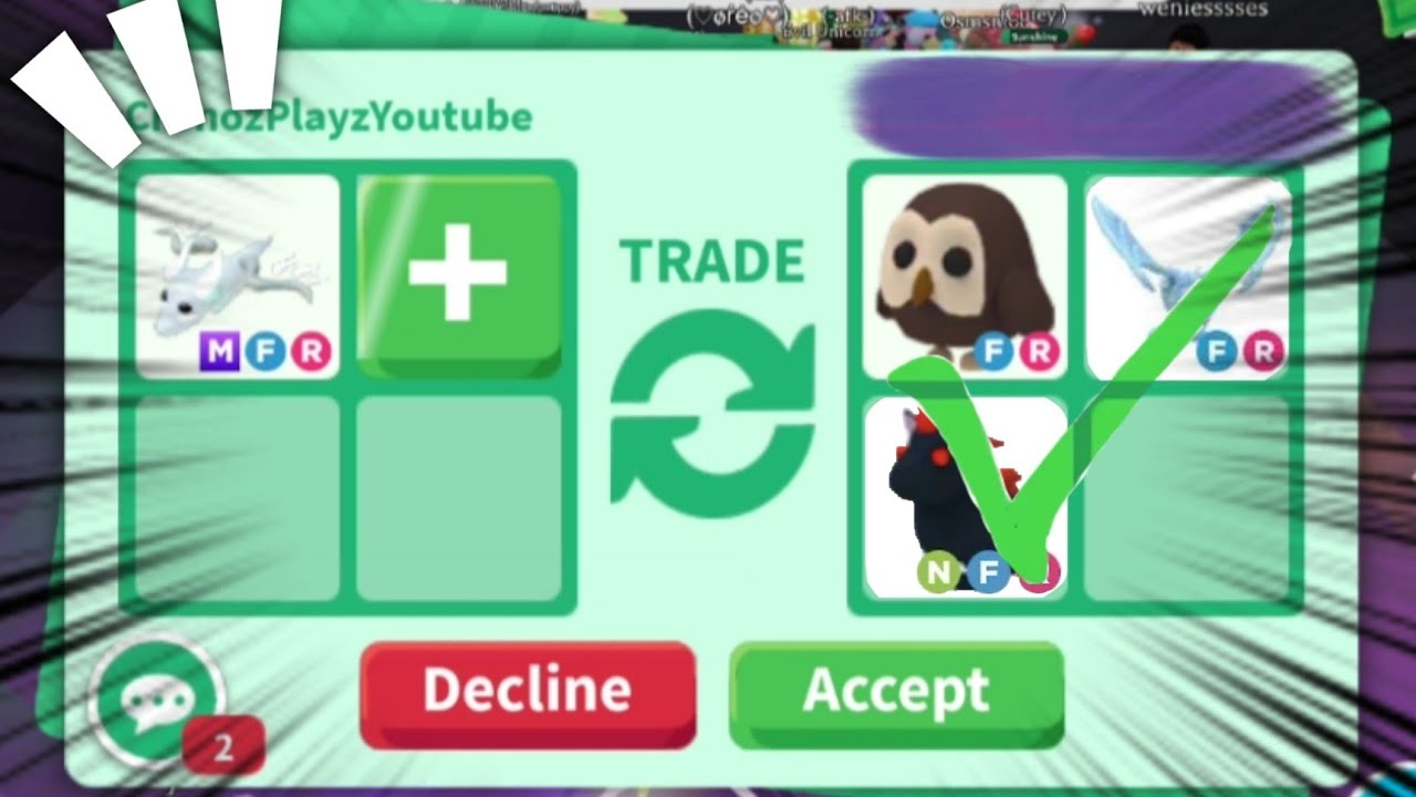 Making And Trading A MEGA GHOST DRAGON!