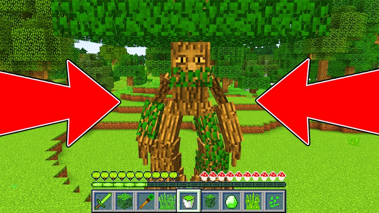 HOW to PLAY for TREE in Minecraft VS 1000000 ZOMBIE! TREE LIFE 1 MINECRAFT
