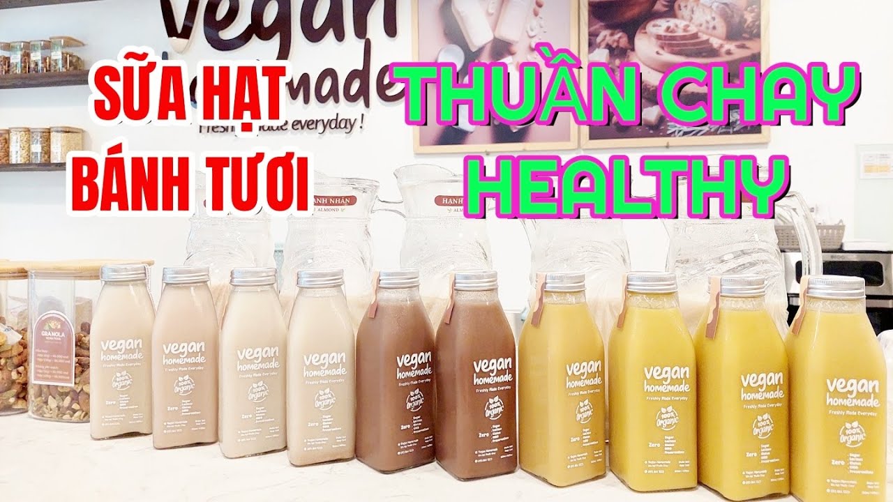 CHAY #28: Cận Cảnh Quy Trình Nấu SỮA HẠT THUẦN CHAY Hiện Đại - Thức Uống Healthy Của Thời Đại Mới