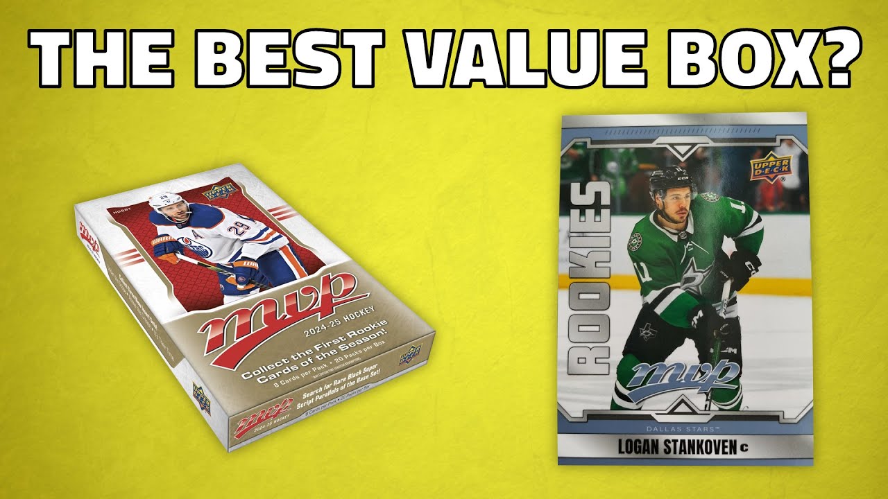We hit a Rookie Redemption! 2024-25 UD MVP Hobby Box Break