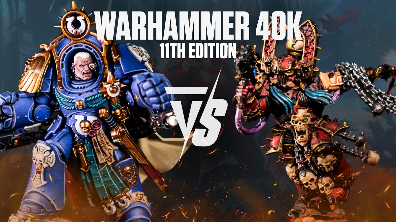 Ultramarines Vs World Eaters 11th Edition Warhammer 40K Battle Report