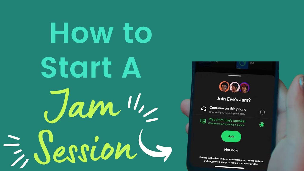 How to Listen with Friends together on Spotify? Jam Session!