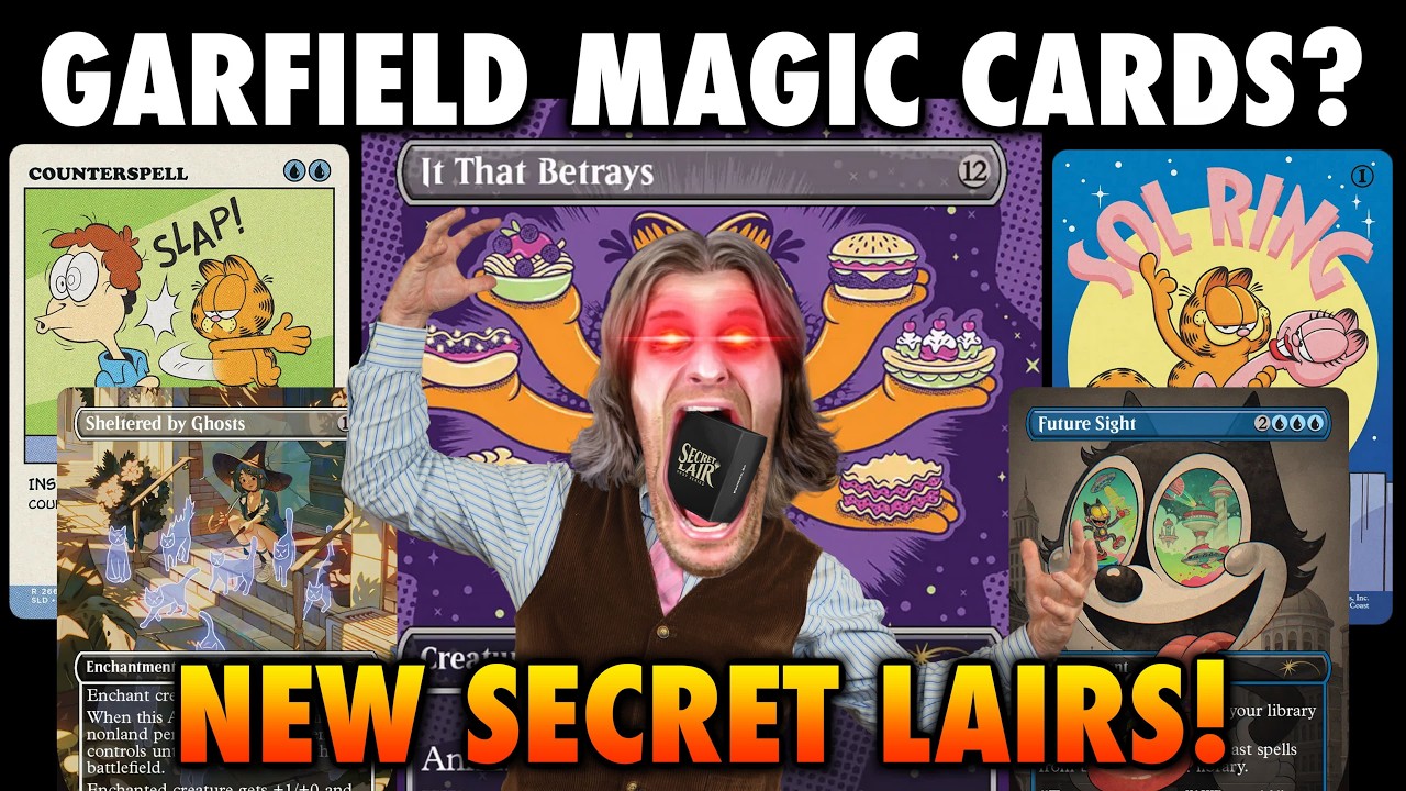 Garfield Hates Secret Lair Mondays! But Prof Loves Them? Is It Worth It To Buy? Magic: The Gathering