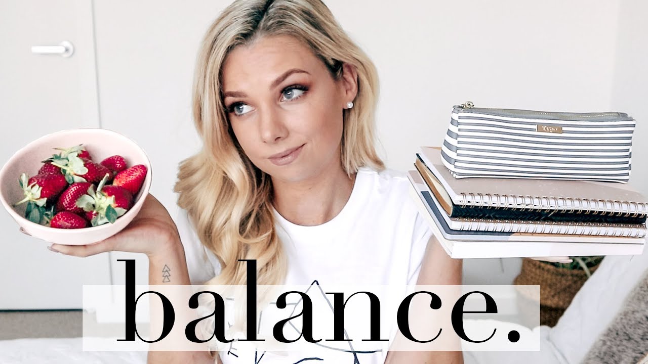 I Need To Find Balance & Routine