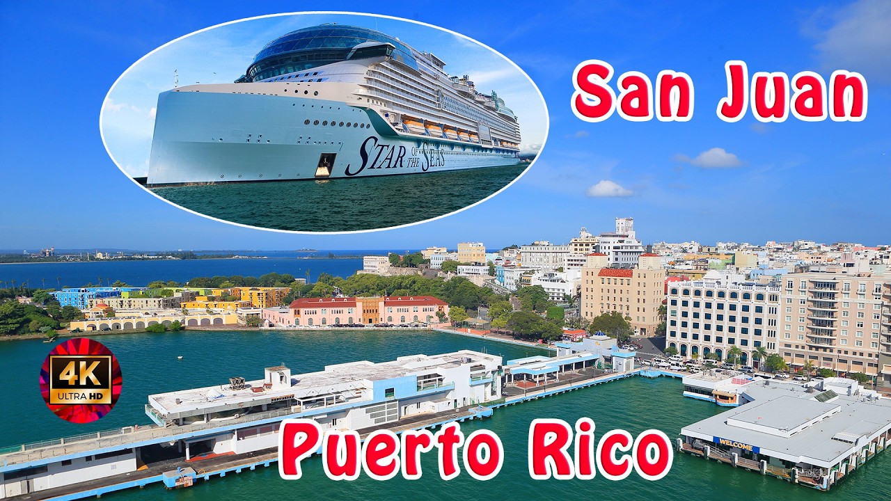 Explore Old San Juan, Puerto Rico  | Star of the Seas 7 Night Eastern Caribbean 4K
