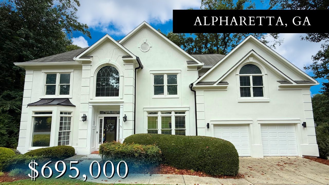 MUST SEE-  A CLASSIC CHARM! 4 BEDROOM  HOME IN ALPHARETTA, GA!