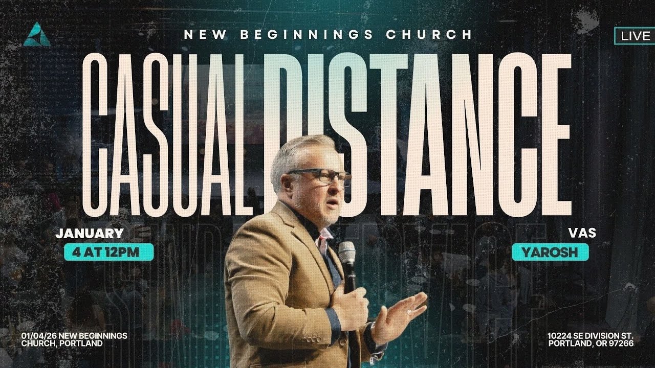 Sunday Service - Casual Distance  | Vas Yarosh Pastor Vas Yarosh