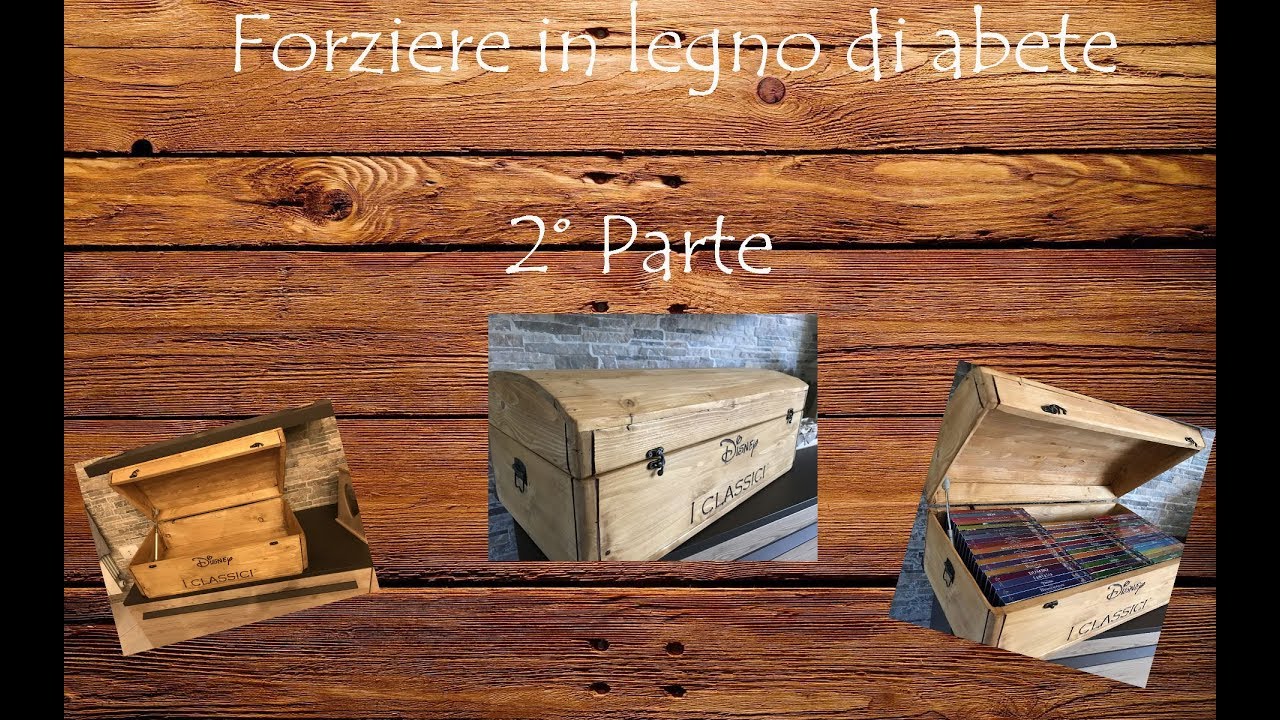 Forziere / Baule in legno. 
