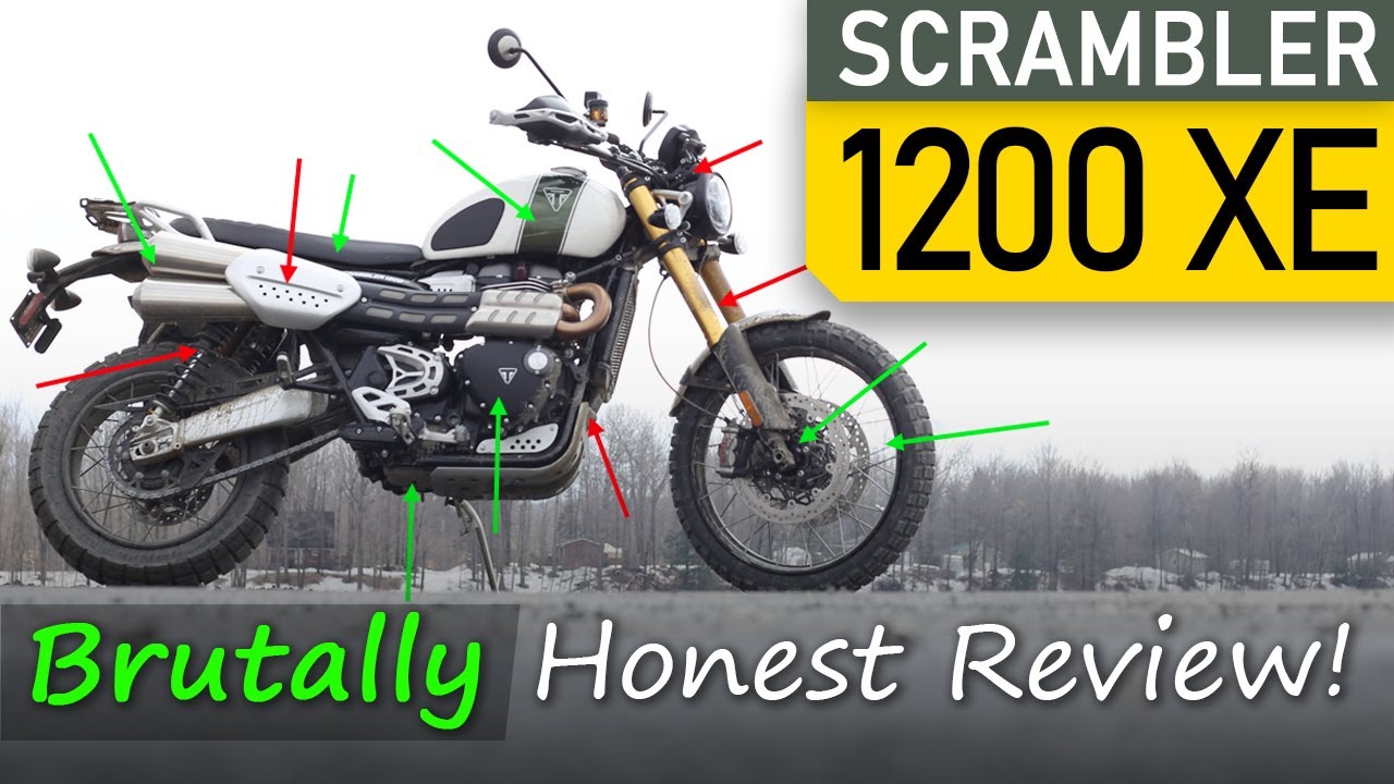 Triumph Scrambler 1200 XE 2019 года — честный обзор