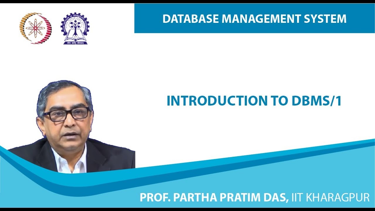 Introduction to DBMS/1