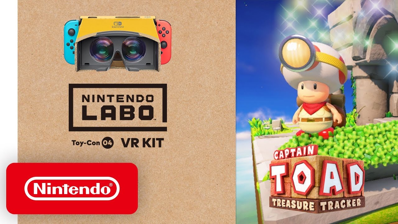 Nintendo Labo: VR Kit + Captain Toad: Treasure Tracker