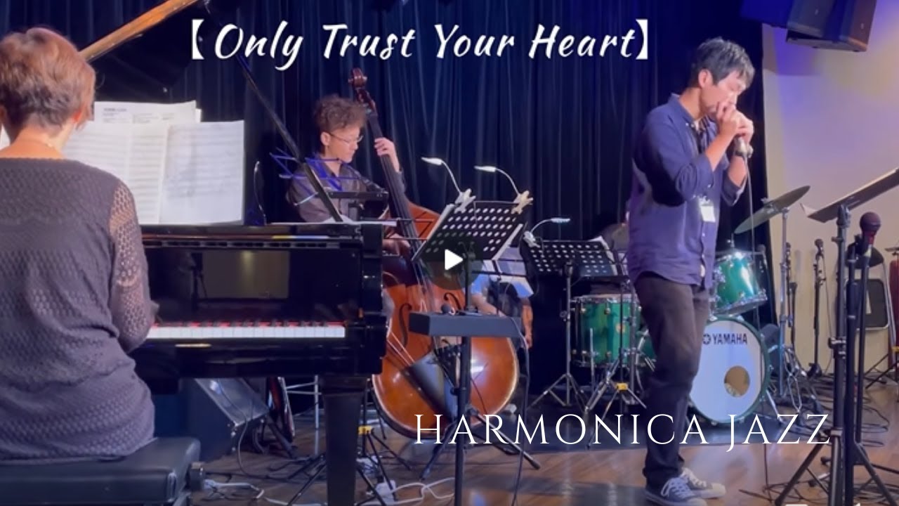 Live【Only Trust Your Heart】Chromatic Harmonica jazz harmonica クロマチックハーモニカ ジャズ ハーモニカ Toots Thielmans
