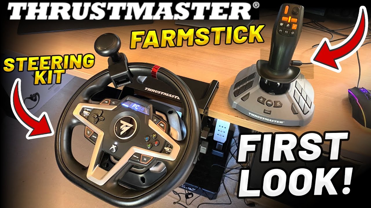 MAKE FS22 IMMERSIVE WITH TRUSTMASTER SIMTASK FARMSTICK, STEERING KIT & T248 (Sponsored)