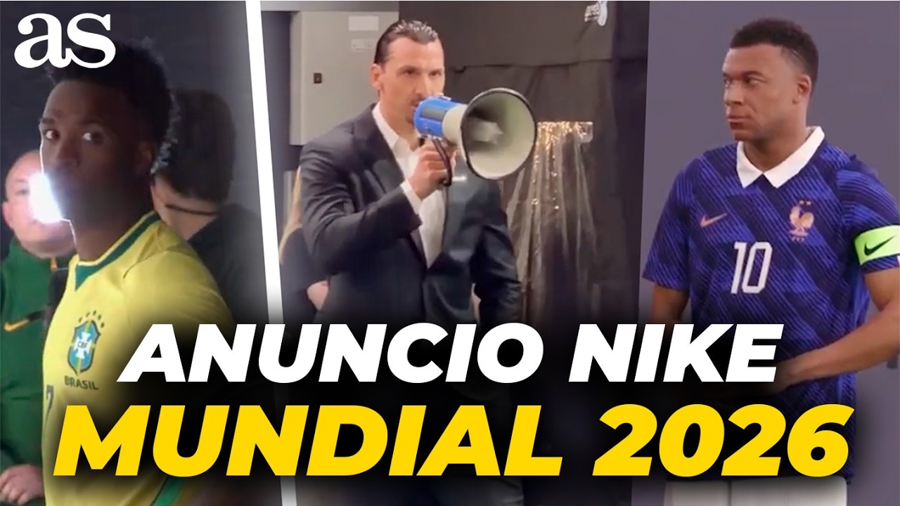 El ANUNCIO de NIKE para el MUNDIAL plagado de ESTRELLAS: MBAPP&Eacute;, VINICIUS, IBRA, VALVERDE...