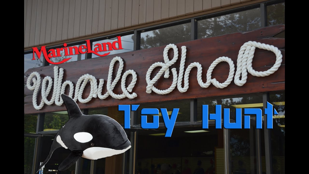 Marineland's Whale Shop Toy Hunt | Megakillerwhales