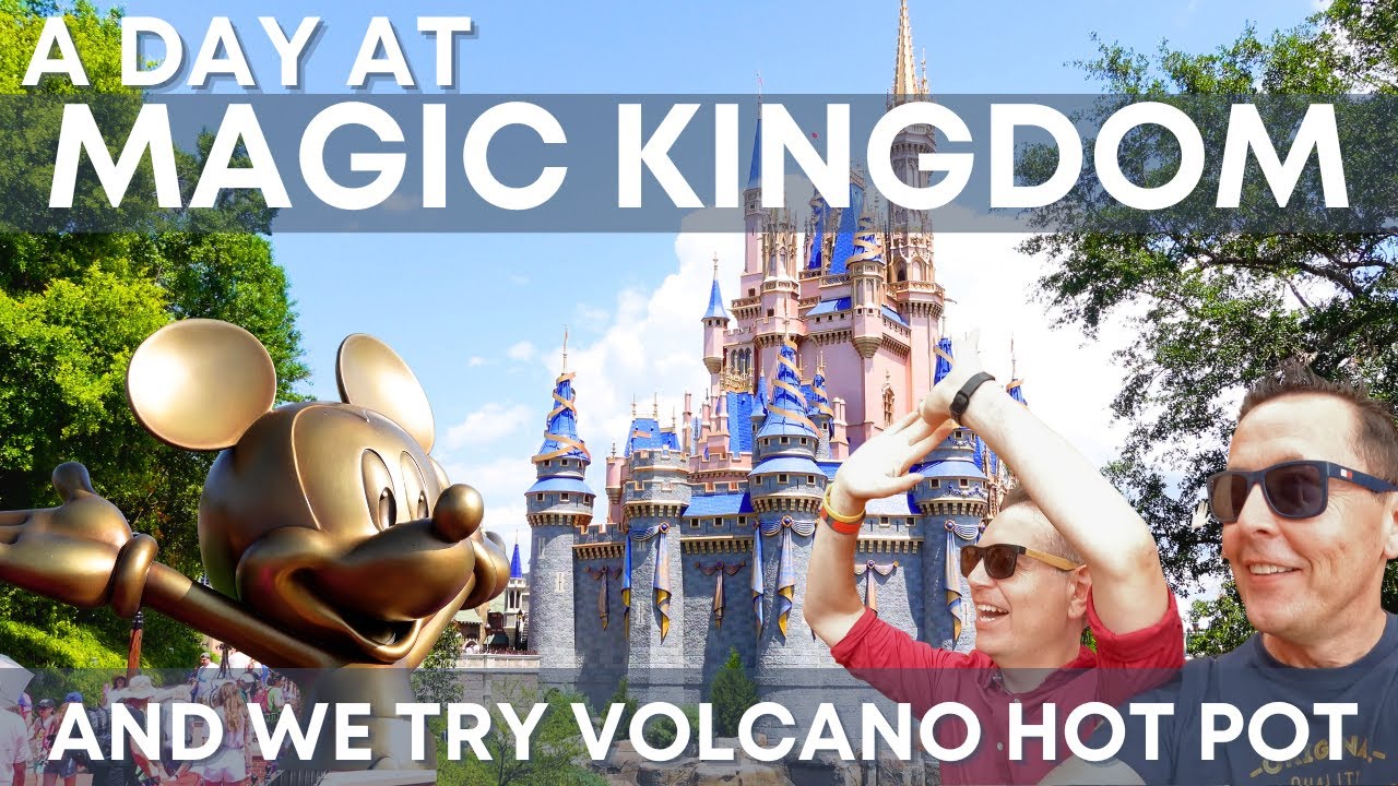 A DAY AT MAGIC KINGDOM | WE RIDE TRON & TRY VOLCANO HOT POT | WALT DISNEY WORLD VLOGS