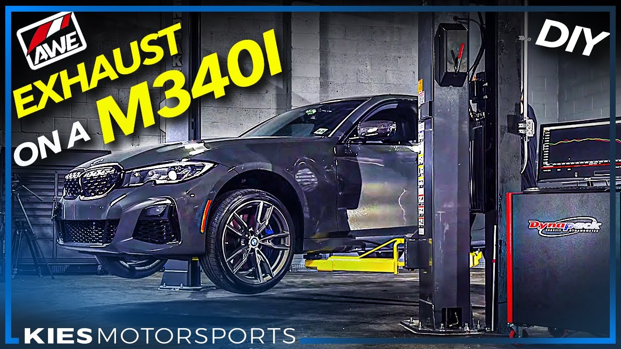 How to Install an AWE EXHAUST on a G20 M340i (IT SOUNDS INSANE!)