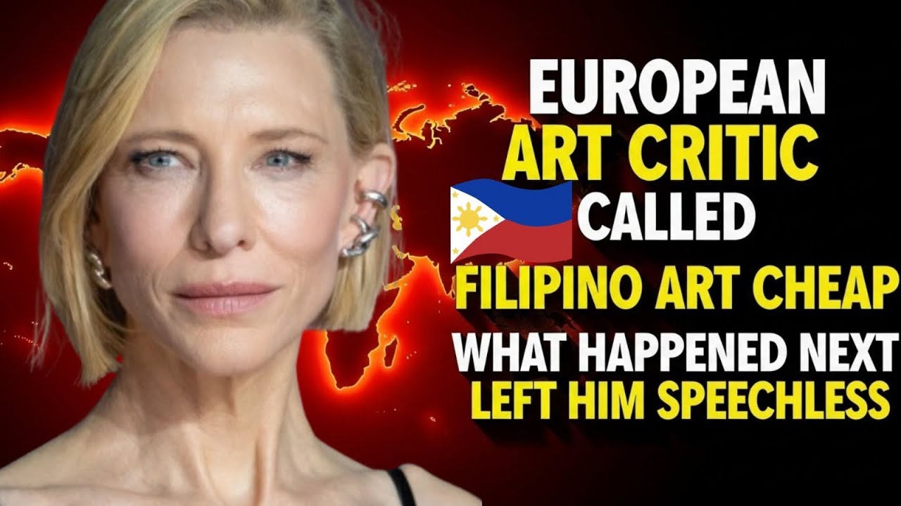 FRENCH CRITIC CALLED FILIPINO 🇵🇭 ART 