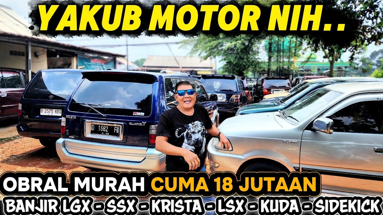 Murah nih Jual 18 Jutaan aja.. Banjir Mobil Kijang Jumawa Ganteng Rapih Pajak Hidup Di Yakub Motor