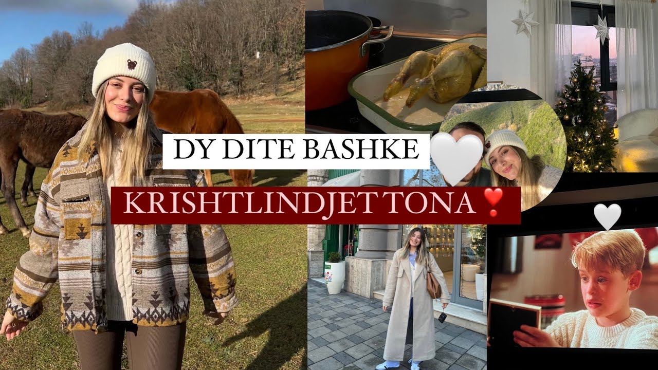 VEMI NE MAL | ME te dashurin | Dalim me pizhama ne Tirane, haul, gatime per krishtlindjen, festojm