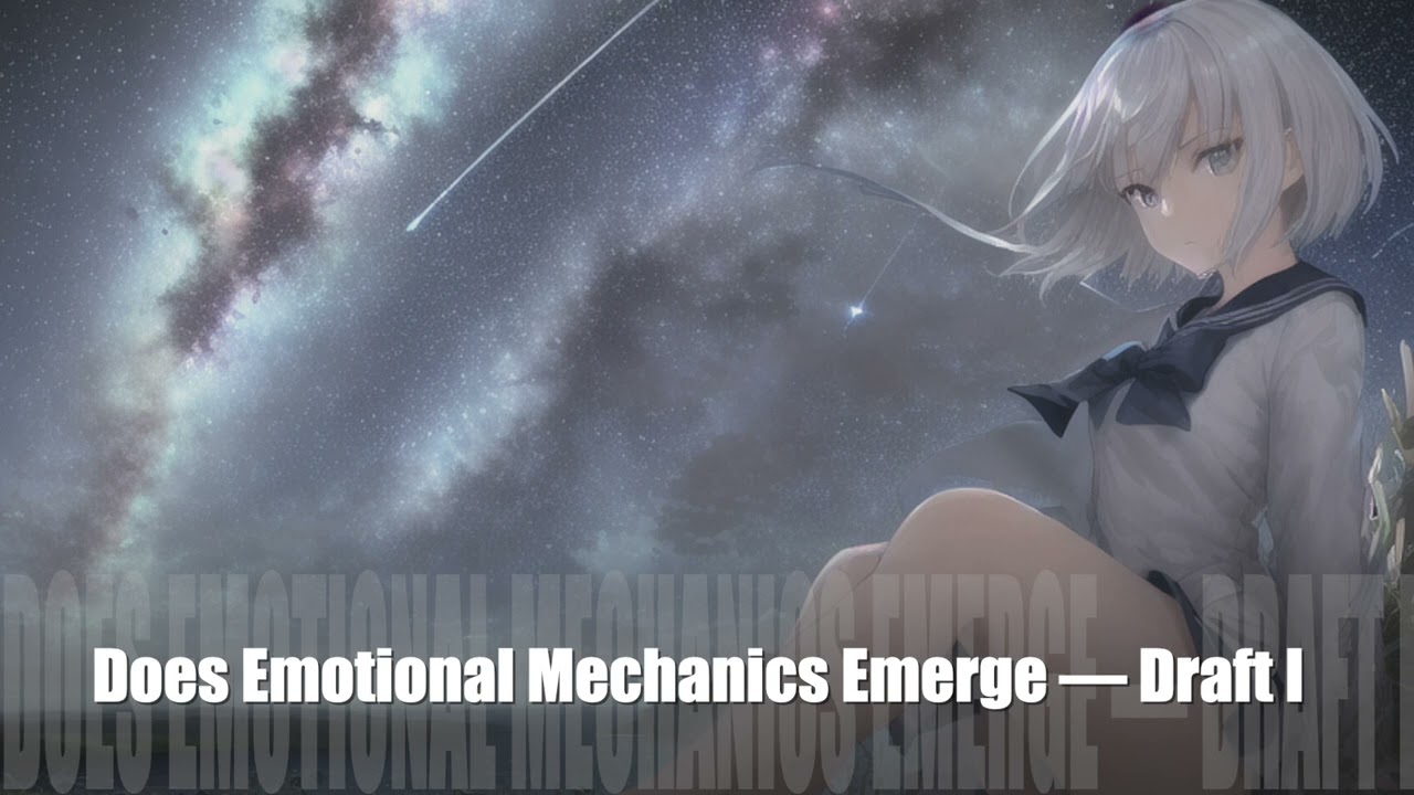 Does Emotional Mechanics Emerge — Draft I