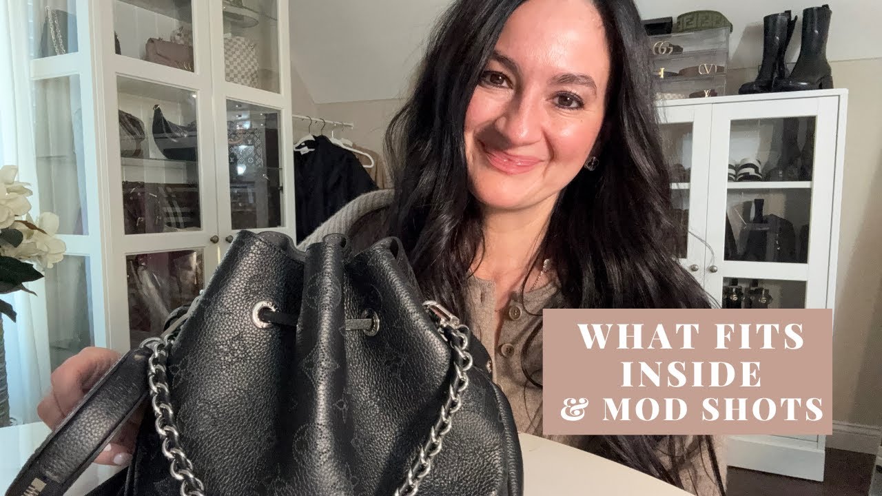 ОБЗОР СУМКИ LOUIS VUITTON BELLA MAHINA | ЧТО ПОМЕЩАЕТСЯ ВНУТРЬ + ФОТО МОДОВ