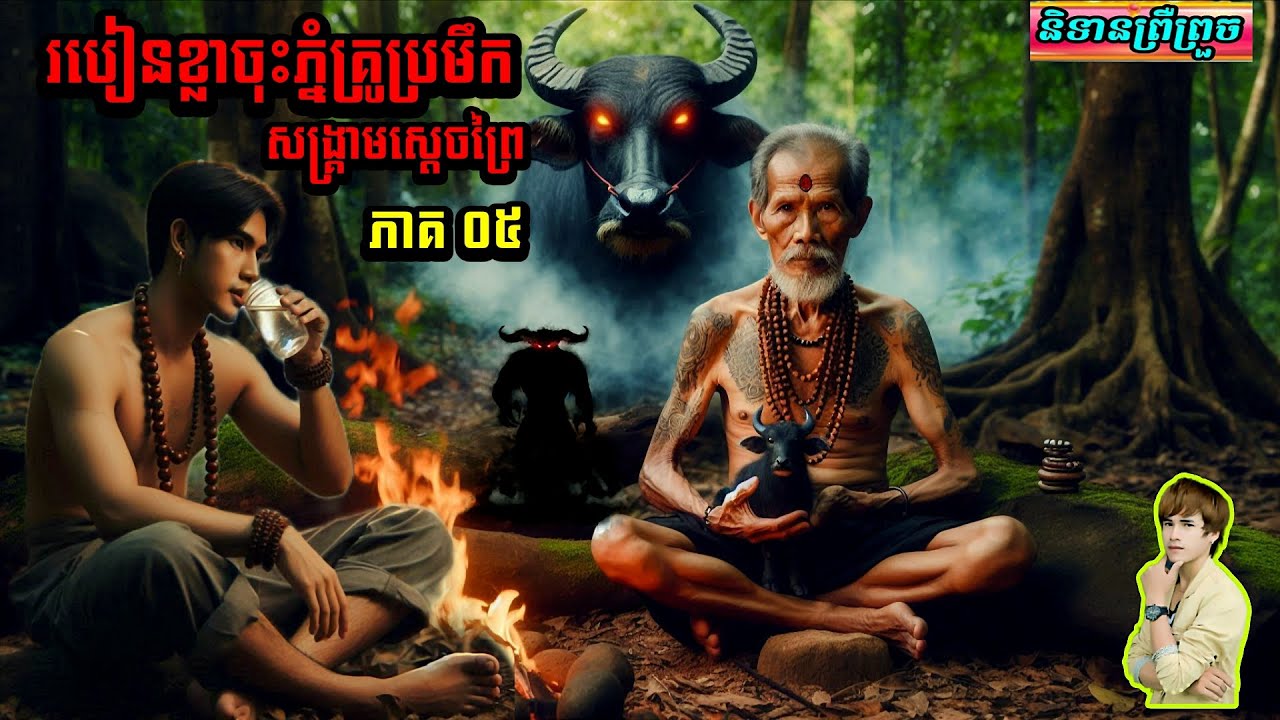 និទានរឿង(របៀបខ្លាចុះភ្នំគ្រូប្រមឹក ភាគ.០៥ ) #និទានព្រឺព្រួច# (វ៉េត ស្កាយ)