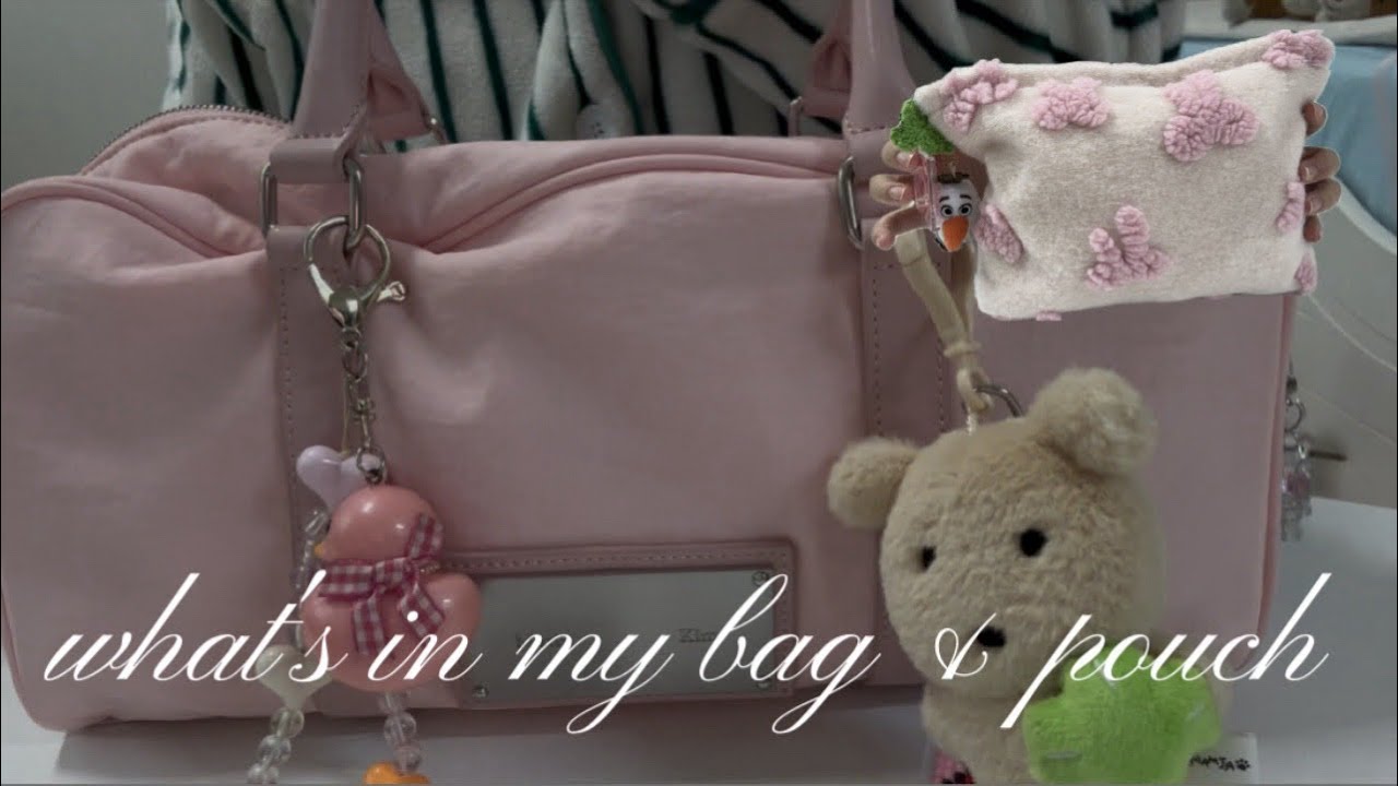 [what’a in my bag] 보부상의 왓츠 인 마이 백 2탄 & 쿨톤 인간의 왓츠 인 마이 파우치 🎀 파우치 부자, 쿨톤 인간, 추천템
