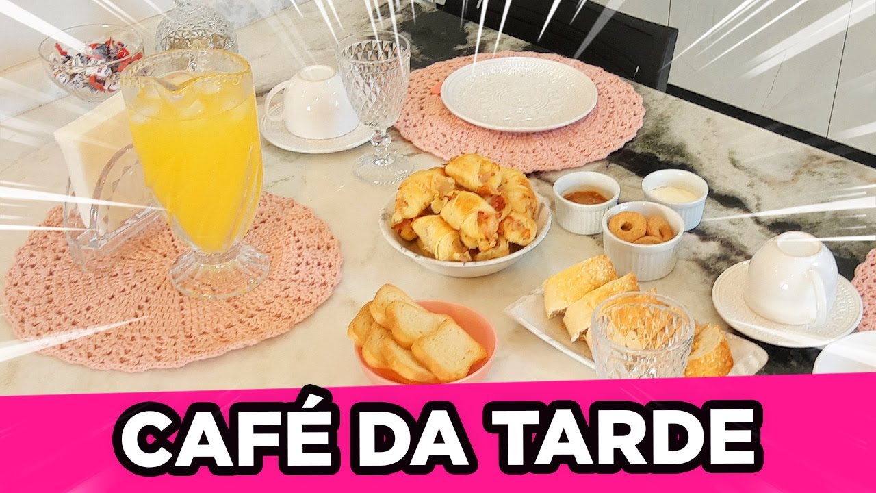 Recebendo em Casa! Mesa Posta para o Café da Tarde!