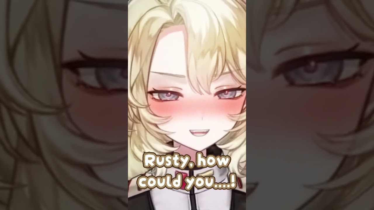 When V IV Rusty Calls You Buddy 😳😳😳 Armored Core VI got me WILDIN #vtuber #shorts #vtuberen
