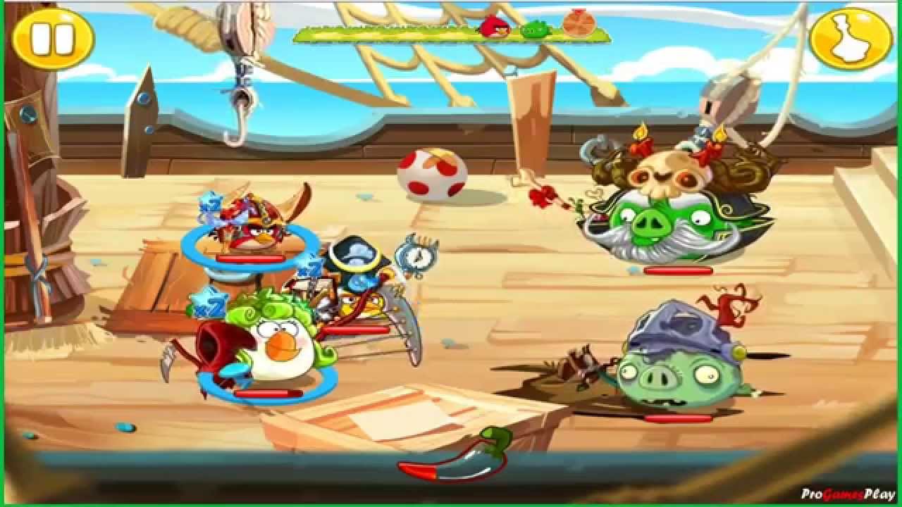 Angry Birds Epic: Gameplay Dungron: Ghost Ship iPhone/iPad/iPod touch