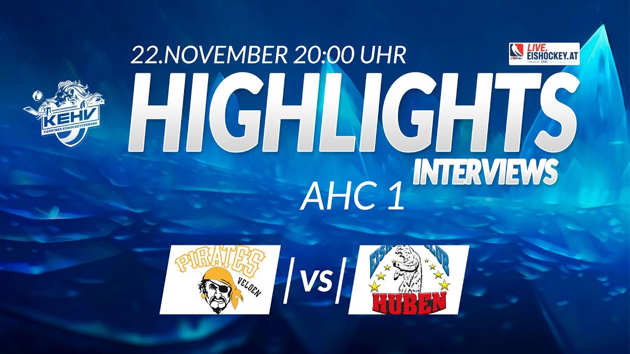 USC Pirates Velden - UECR Huben - Highlights und Interviews 1:7