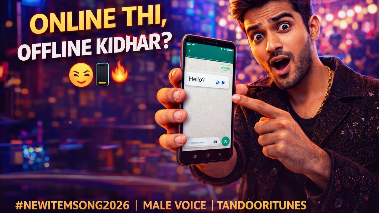 ONLINE THI, OFFLINE KIDHAR? 😏📱🔥 | New Item Song 2026 | Male Voice | TandooriTunes