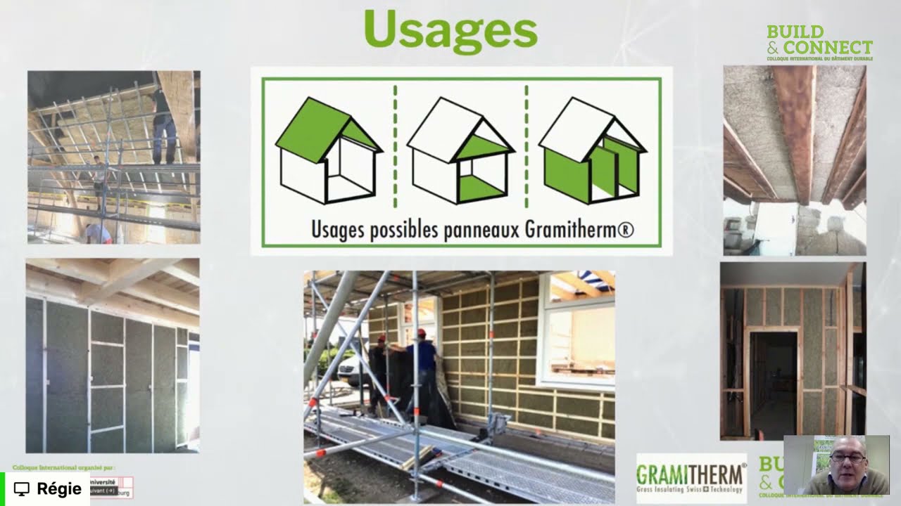 Solution Gramitherm   Isolation thermique biosourcé avec de l'herbe naturelle