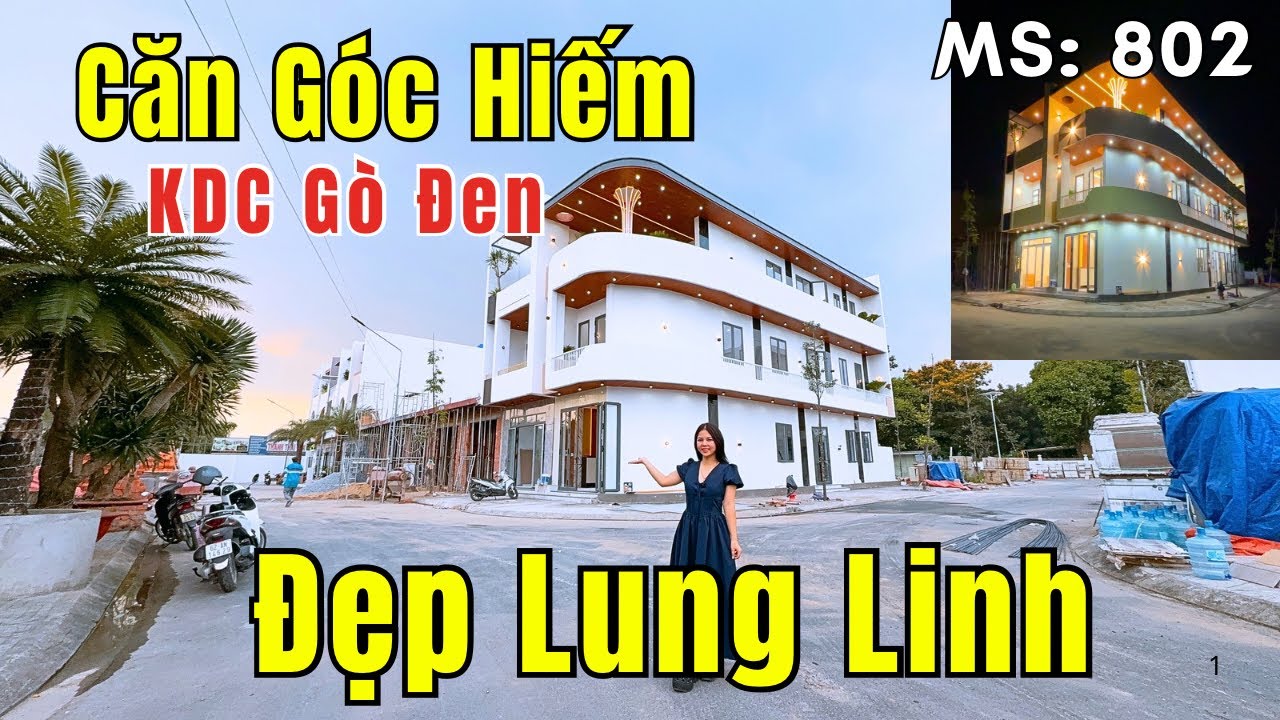 ✅ CĂN GÓC HIẾM KDC GÒ ĐEN – NHÀ ĐẸP LUNG LINH, Ở LÀ MÊ | XEM LÀ MUỐN GIỮ LIỀN
