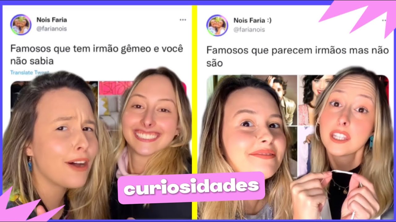 CURIOSIDADES IN&Uacute;TEIS SOBRE FAMOSOS (compilado) | Nois Faria